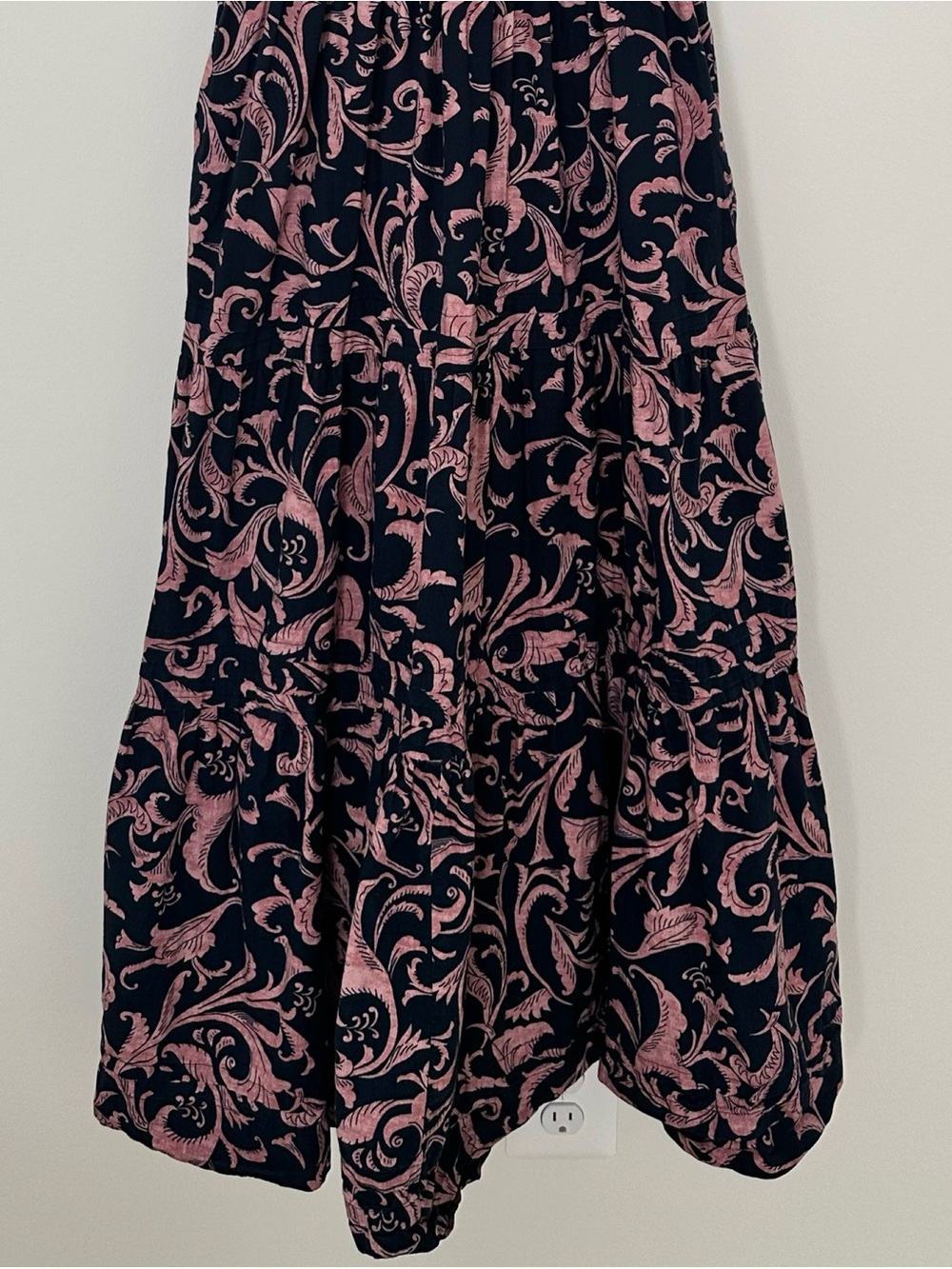 Anthropologie The Somerset Maxi Dress Short Sleeve Purple Pink M - Picture 9 of 12